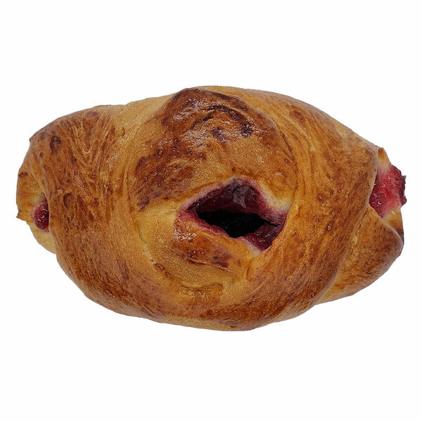 Булочка с малиной 75г, собственное производство