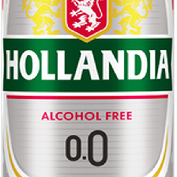Пиво Hollandia светлое фильтрованное пастеризованное безалкогольное