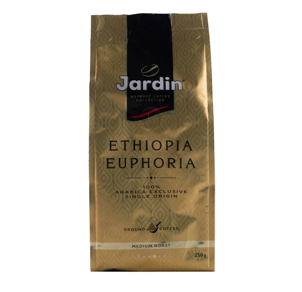 

Кофе молотый Jardin Ethiopia Euphoria жареный 250 г
