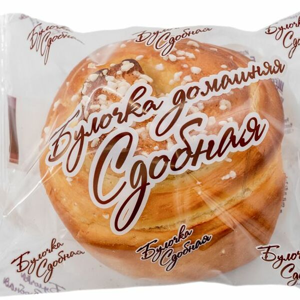 Булочка Щелковохлеб Домашняя сдобная 80г