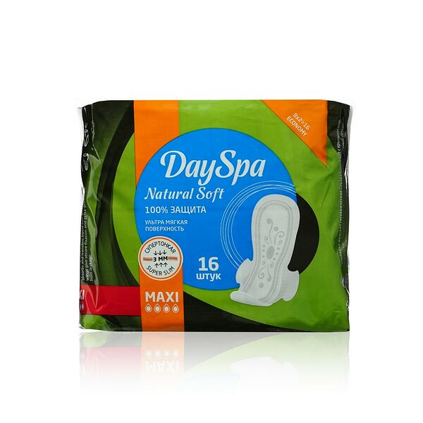Прокладки Day Spa Natural Soft Maxi 16 шт