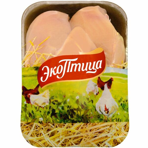 Грудка цыпленка-бройлера Экоптица охлажденная 1000 г