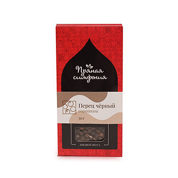 Приправа Пряная симфония перец черный горошком 50 г, Россия