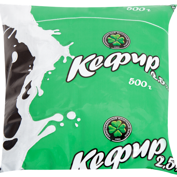 Кефир СЕВЕРОДВИНСК-МОЛОКО 2.5%, без змж 500 г