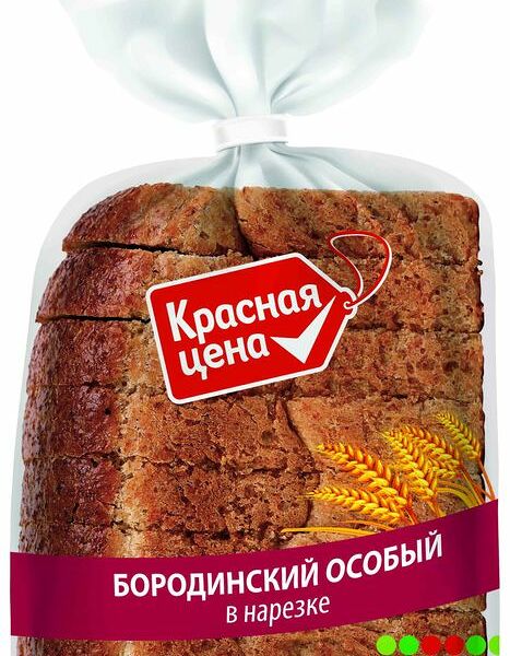 Хлеб Красная Цена Бородинский Особый в нарезке