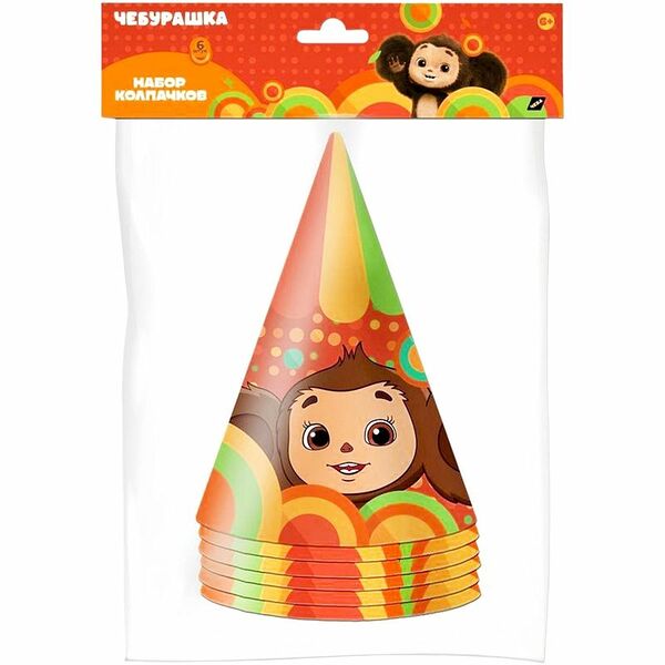 Набор колпачков ND Play для праздников и карнавалов 307497, 6шт