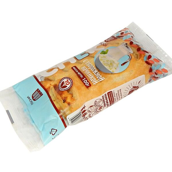 Булочка Инской Снек с творожной начинкой 100 г