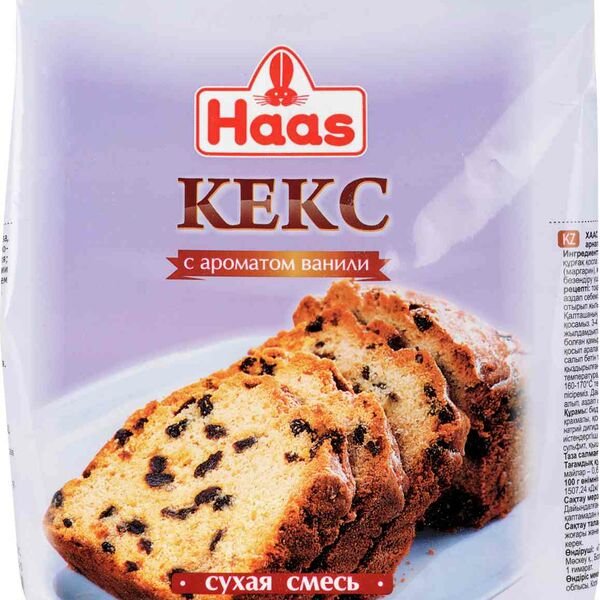 Смесь для выпечки Haas Кекс с ароматом Ванили