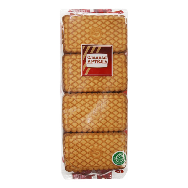 Печенье сахарное Сладкая Артель Желанная корзинка
