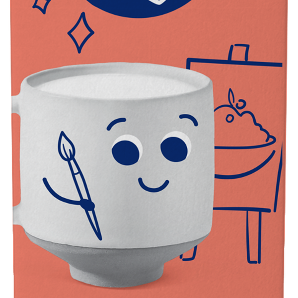 Молоко Большая кружка ультрапастеризованное 3.2%