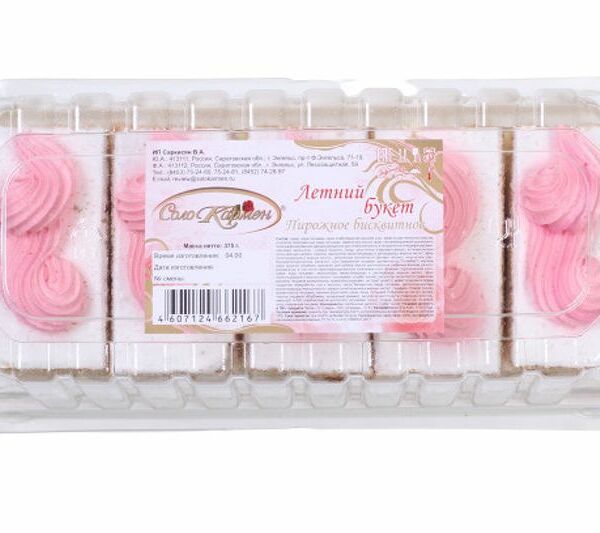 Пирожные Соло Кармен Летний букет 375 г