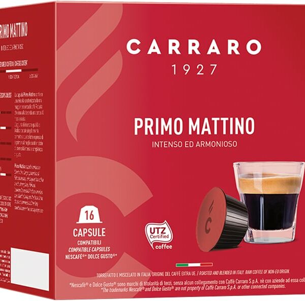 Кофе в капсулах Carraro Primo Mattino 16шт