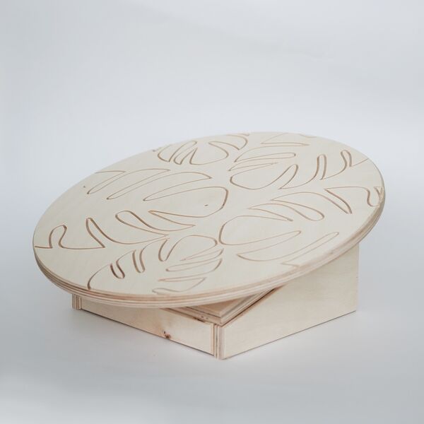 Беговой диск Тропики для грызунов, 30х30х12см