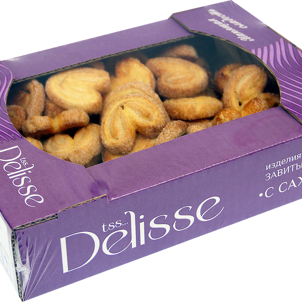 Изделия слоеные Delisse Заряшки с сахаром