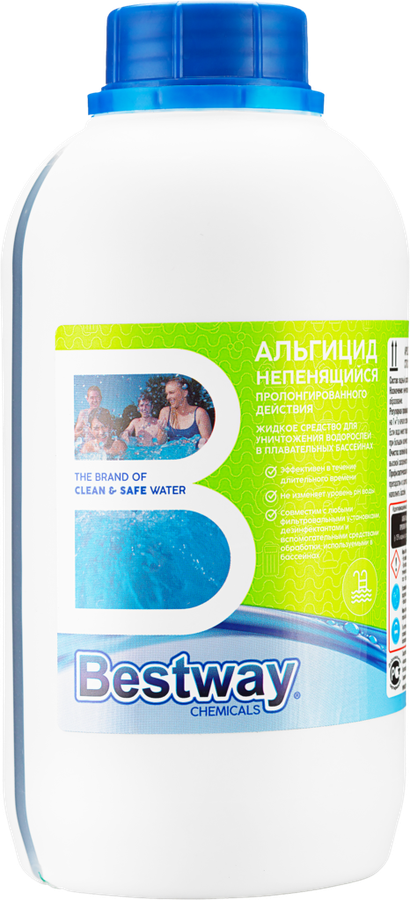 

Альгицид для бассейнов BESTWAY Chemicals непенящийся
