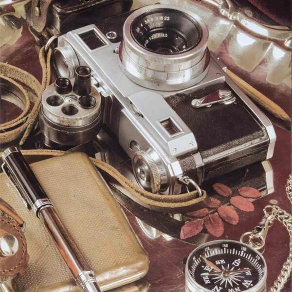 Пакет подарочный Фотоаппарат, 32,4х44,5 см