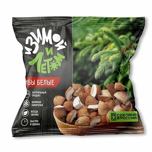 Грибы белые И зимой, и летом, замороженные