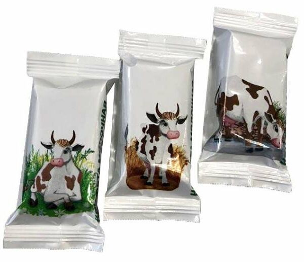 Конфеты Молочные неглазированные с молочным корпусом на фруктозе