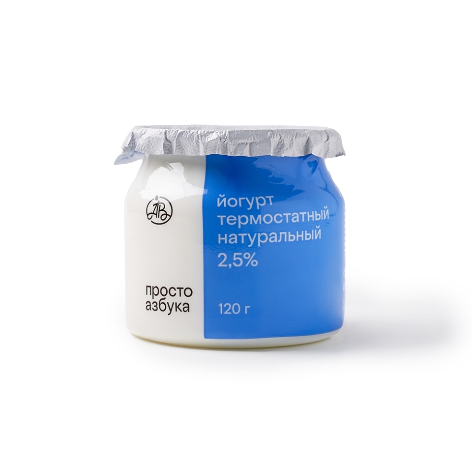 

Йогурт термостатный Просто Азбука натуральный 2,5% 120 г