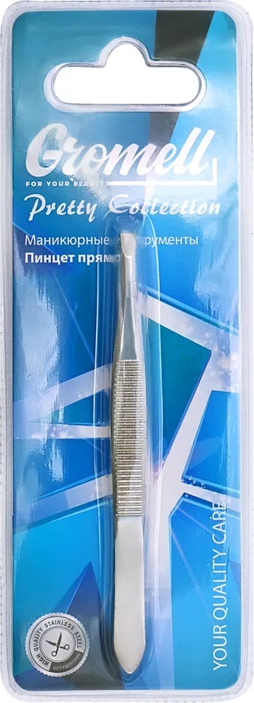 

Пинцет для бровей Gromell прямой