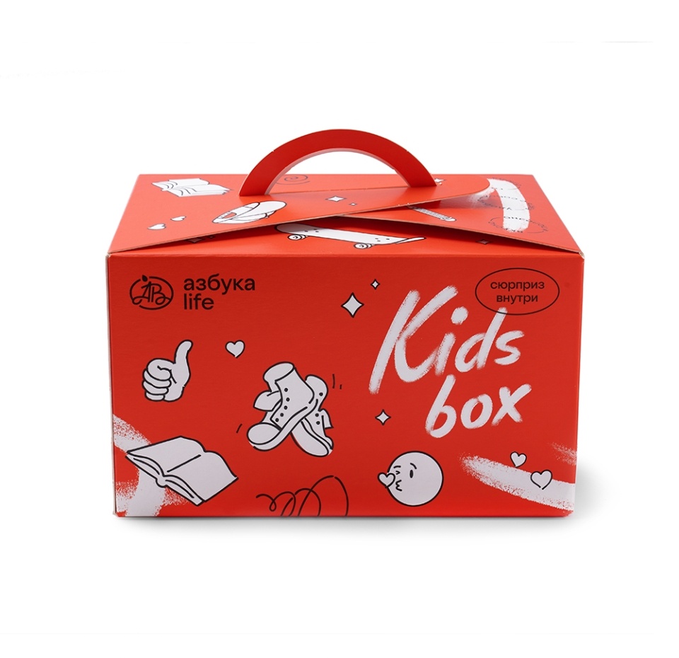 

Бокс набор красный Азбука Life Kids 500 г