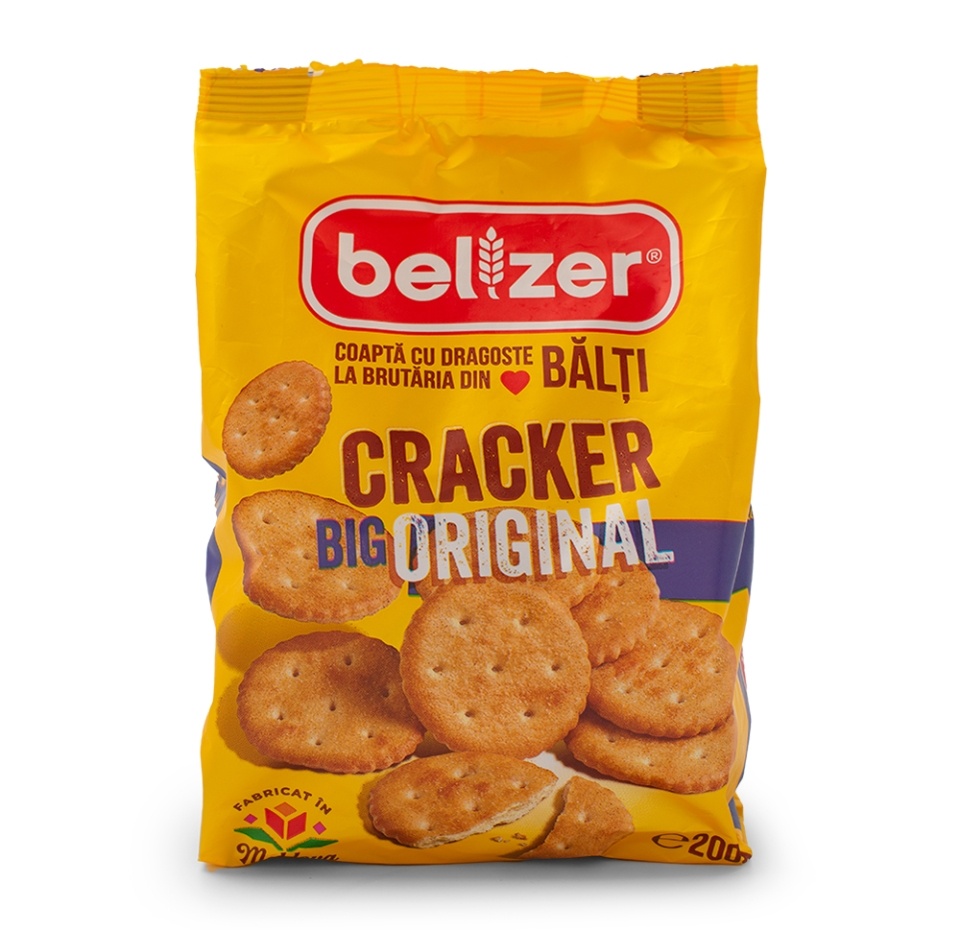 

Крекеры BELZER BIG ORIGINAL 200г, Молдова