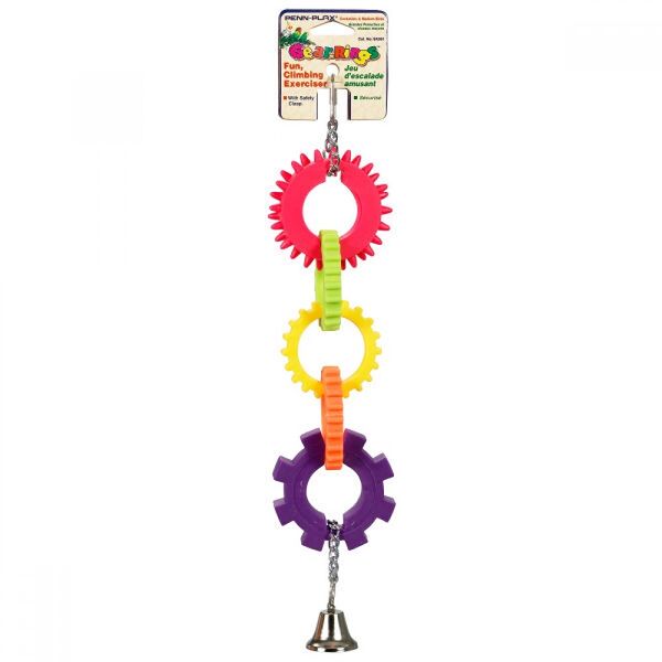 PENN-PLAX Игрушка для птиц Кольца с Колокольчиком 4 Кольца