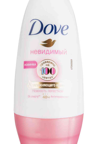 Антиперспирант Dove Невидимый Нежность лепестков