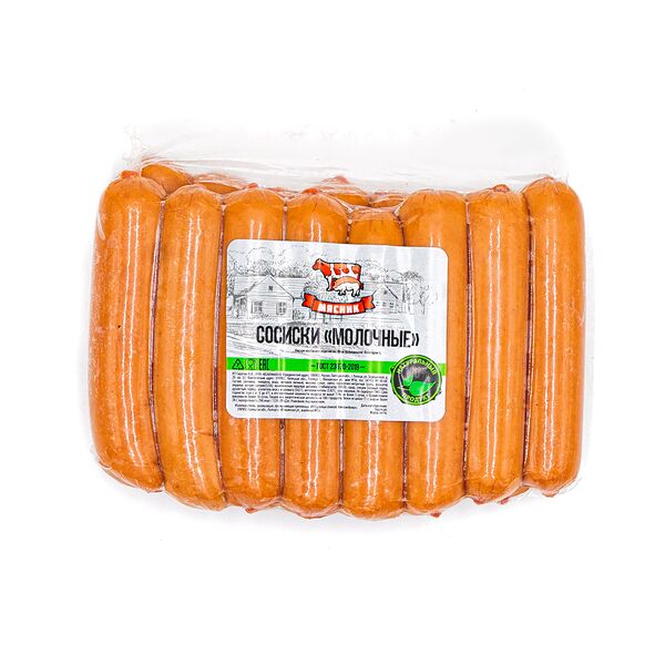 Сосиски Молочные в в/у