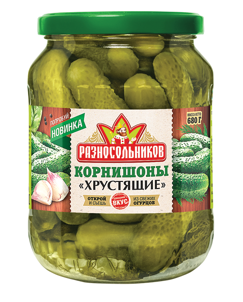 Огурцы маринованные 