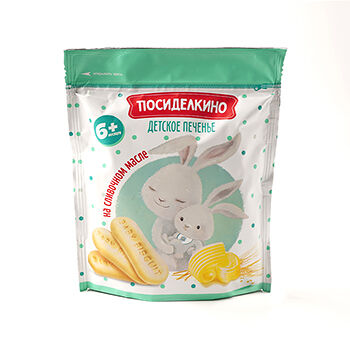 Печенье Посиделкино детское на сливочном масле, 120 г