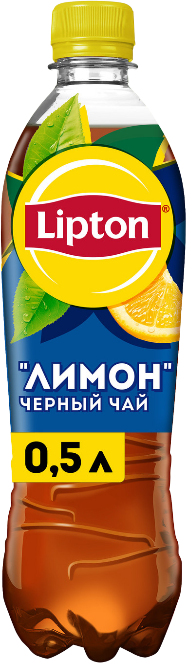 

Чай черный Lipton холодный Лимон
