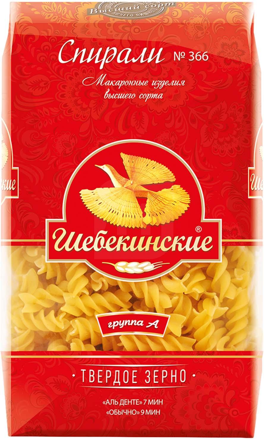 

Макароны Шебекинские №366 Спирали
