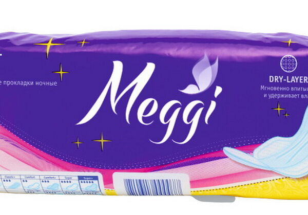 Прокладки гигиенические жен. Meggi Super 10 шт, арт. MEG 311