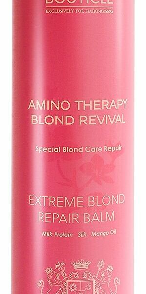 BOUTICLE Бальзам для экстремально поврежденных осветленных волос Amino Therapy Blond Revival, 300 мл