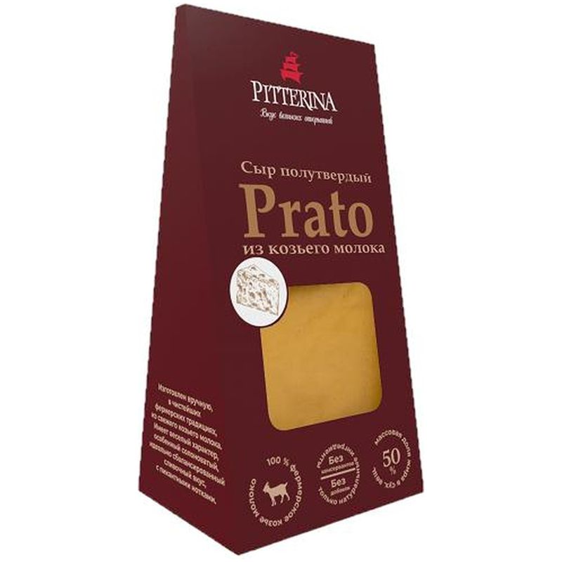 

Сыр Pitterina Prato из козьего молока 50% 200 г