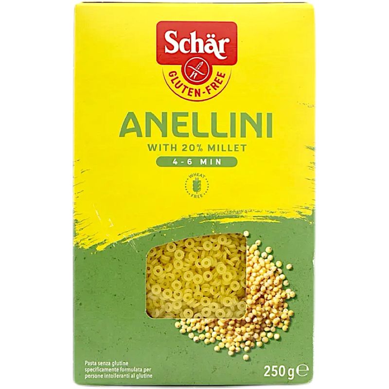 

Макаронные изделия Schar Anellini без глютена