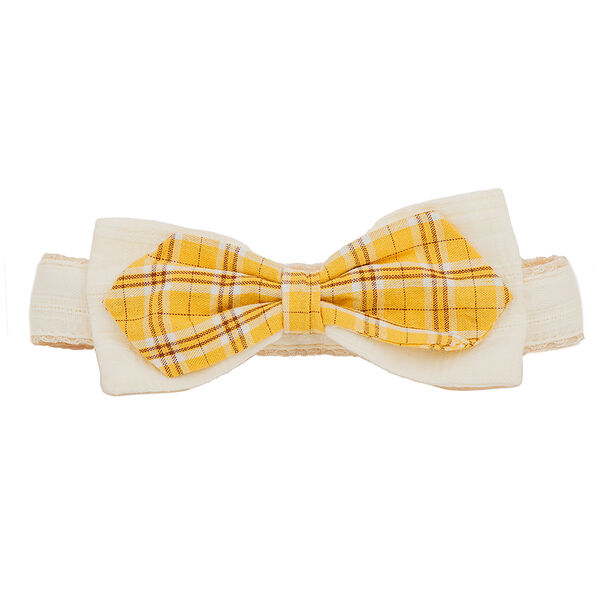 Бантик-ошейник Pure Sun для кошек и собак желтый 22-35см