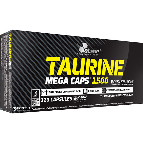 Olimp Taurine 1500 Mega Caps капсулы 120 шт