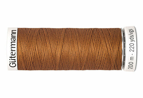 748277 Нить Sew-all для всех материалов, 200м, 100% п/э Gutermann(448 шоколадная охра)