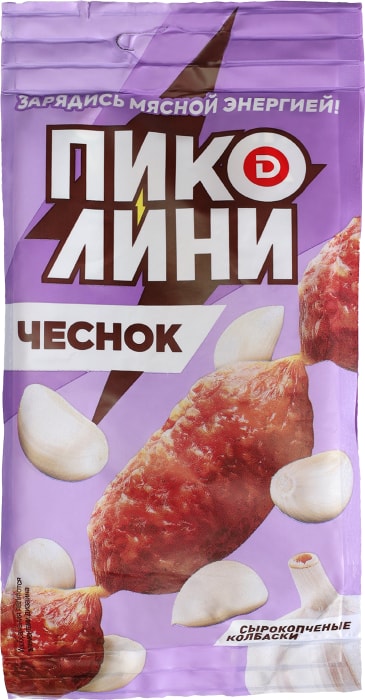 

Колбаски сырокопченые Дымов Пиколини Чеснок 50 г