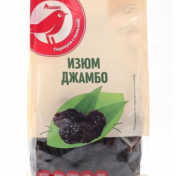 Изюм джамбо АШАН Красная птица