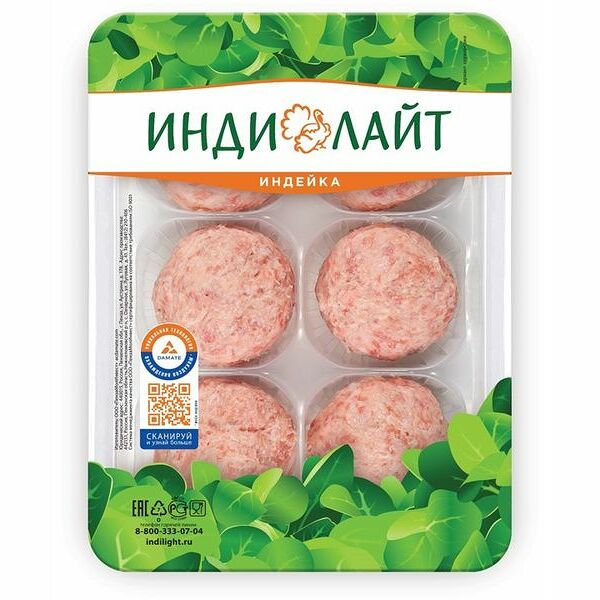 Тефтели Индилайт из индейки охлаждённые 330 г
