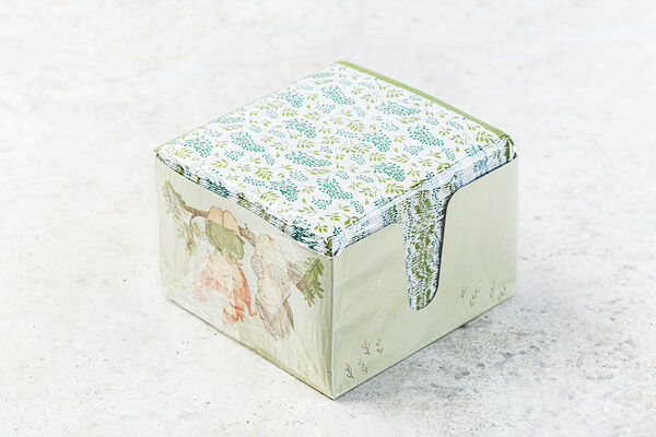 Салфетки бумажные 2сл 85 листов, в салфетнице