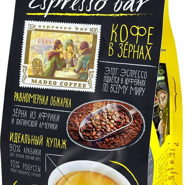 Кофе Madeo Espresso Bar в зернах