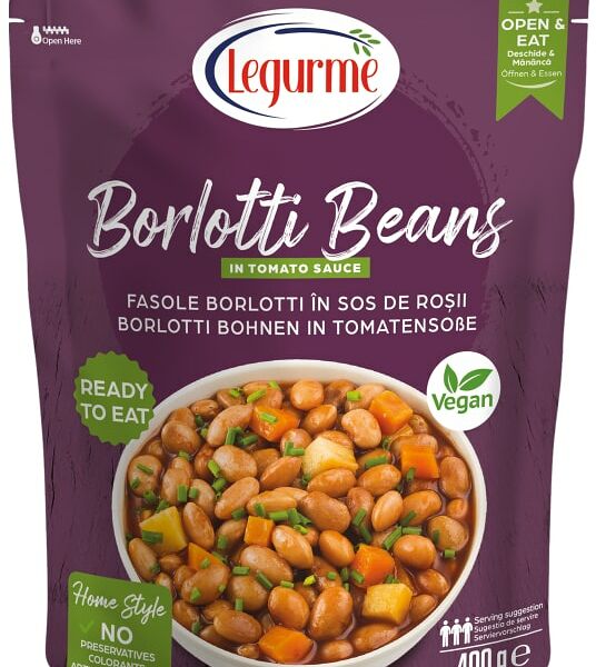 Фасоль Legurme борлотти в томатном соусе 400г