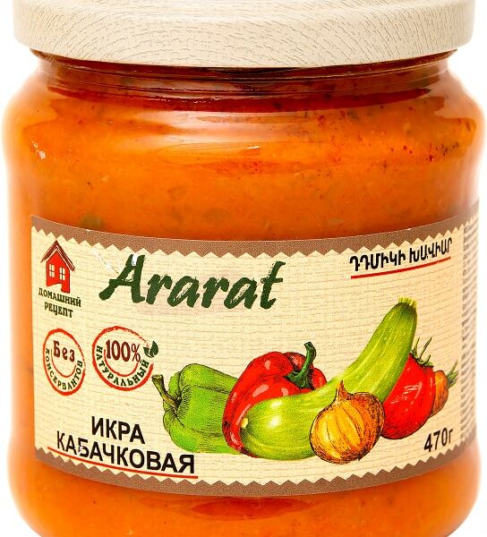 Икра Ararat Кабачковая 470г