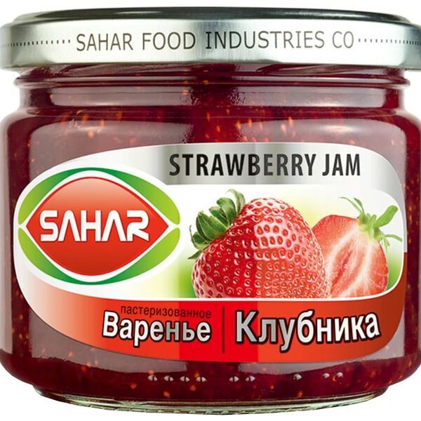 Варенье Sahar из клубники 390г
