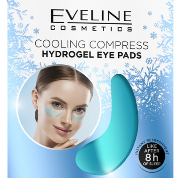 Гидрогелевые охлаждающие патчи для кожи вокруг глаз Eveline