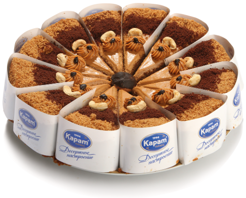 Торт Карат Плюс Сластена бисквитный